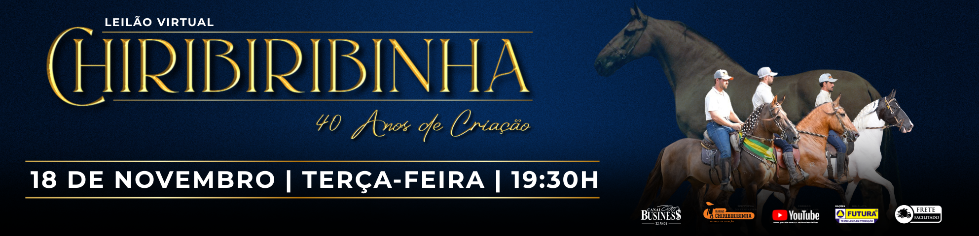 Slide LEILÃO - CHIRIBA